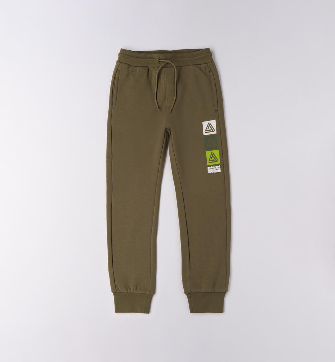 Pantaloni sportivi ragazzo VERDE iDO