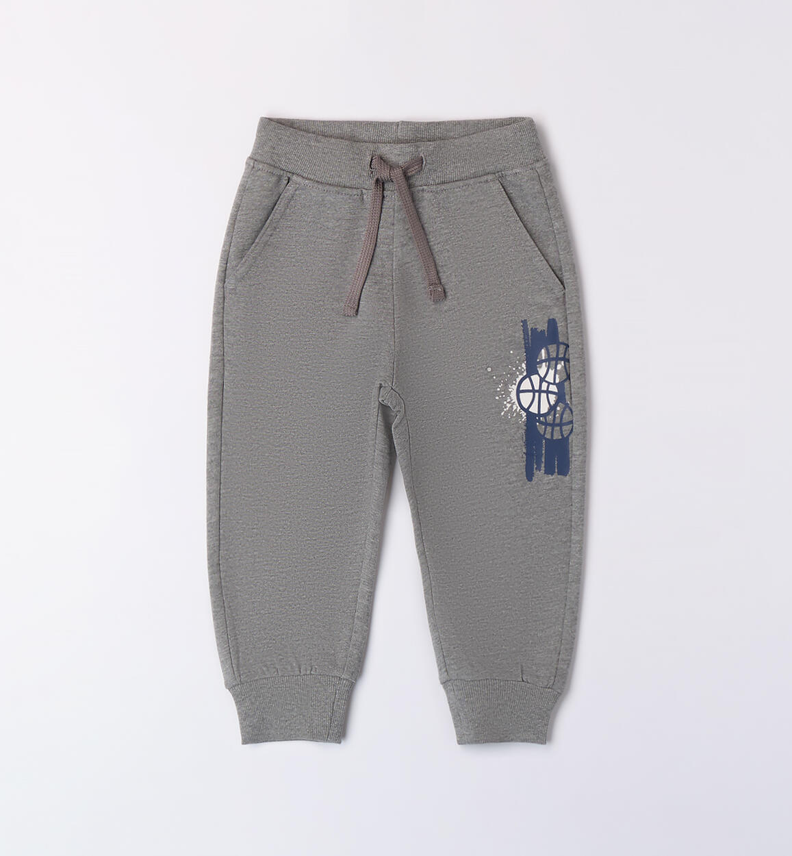 Pantaloni tuta bambino GRIGIO iDO