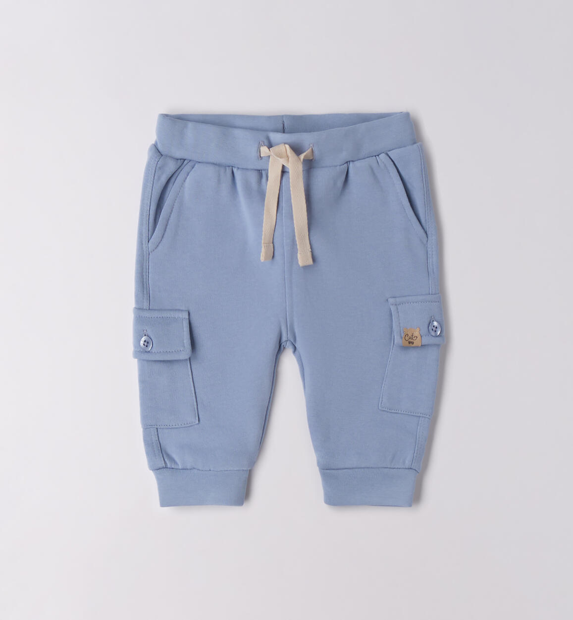 Pantaloni tuta neonato BLU iDO