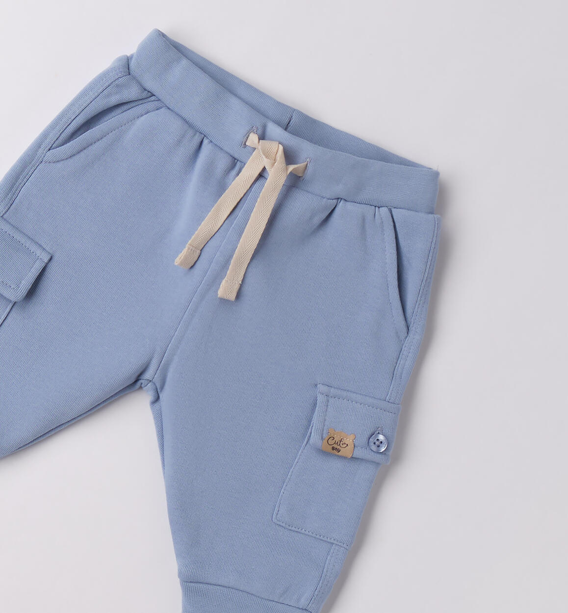 Pantaloni tuta neonato AZZURRO-3814 - 0224F06300
