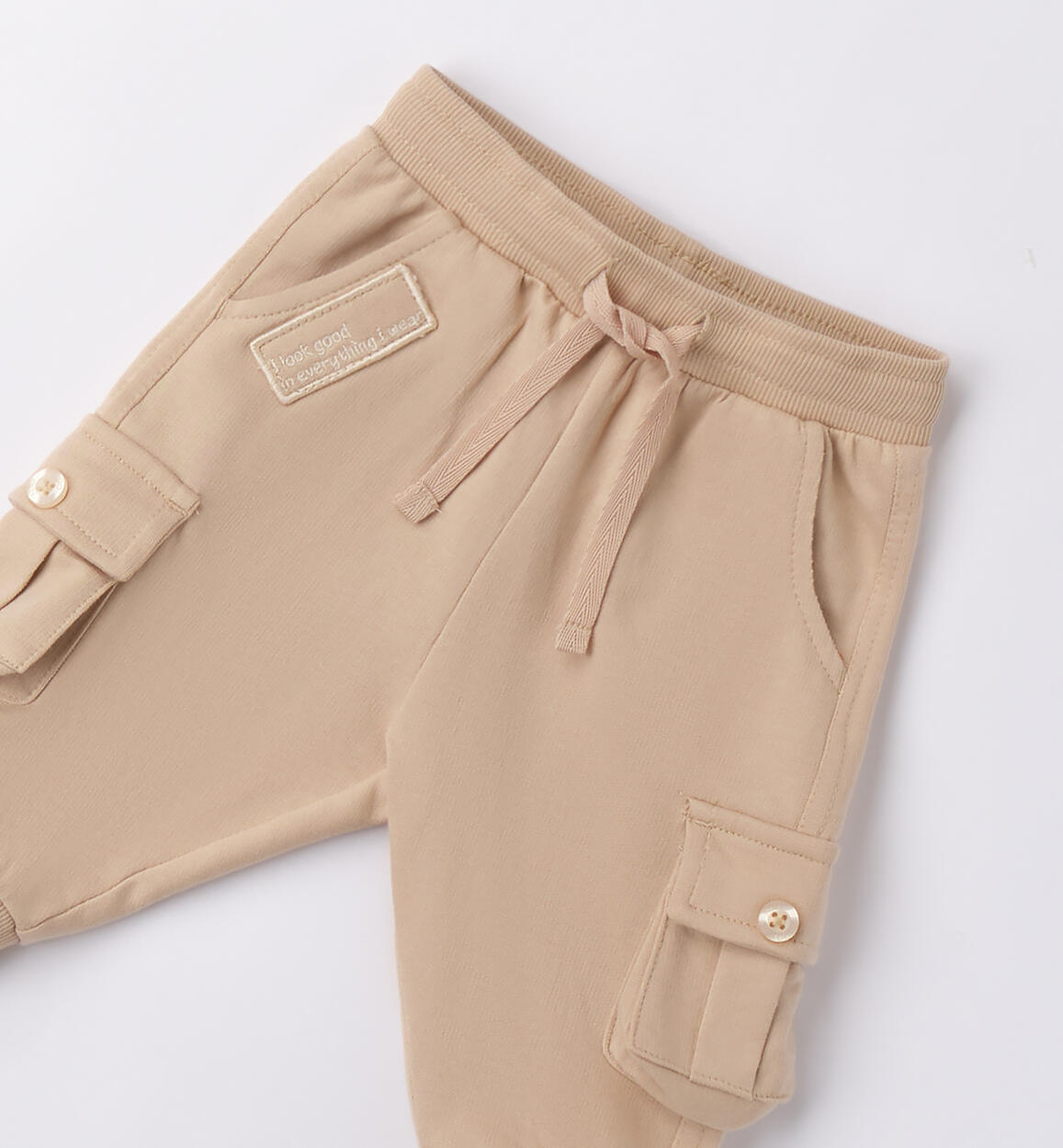 Pantaloni tuta neonato BEIGE-0925 - 0224B04400