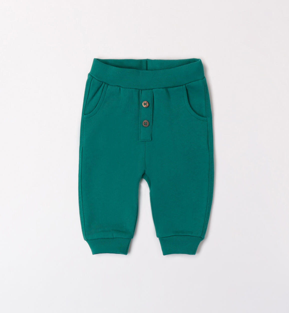 Pantaloni tuta neonato VERDE iDO