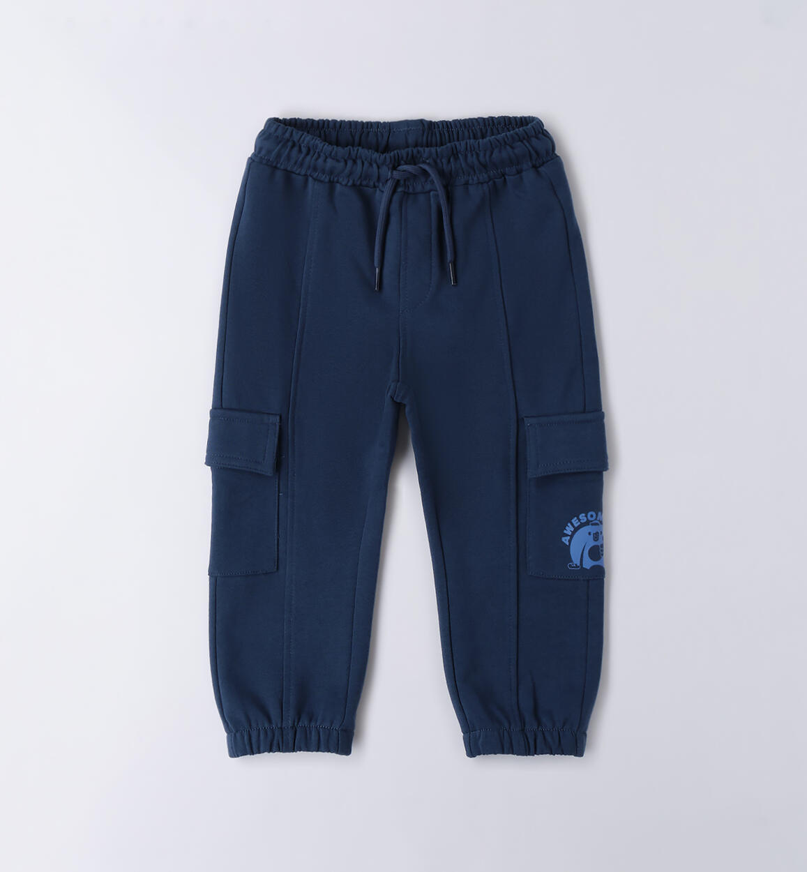 Pantaloni tuta per bambino BLU iDO