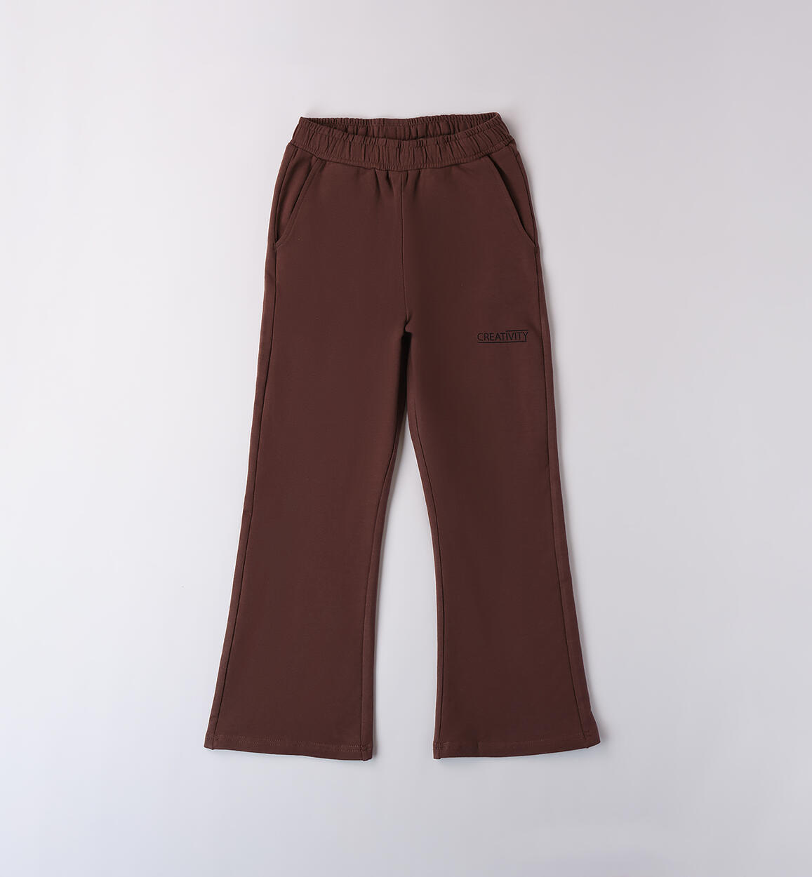 Pantaloni tuta per ragazza MARRONE iDO
