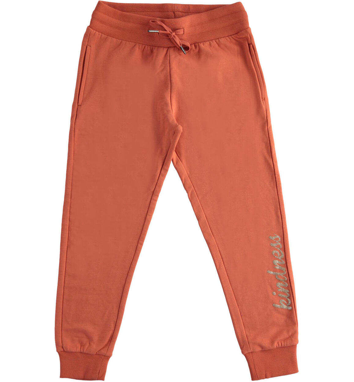 Girl¿s cotton tracksuit trousers from 8 to 16 years old iDO BROWN iDO