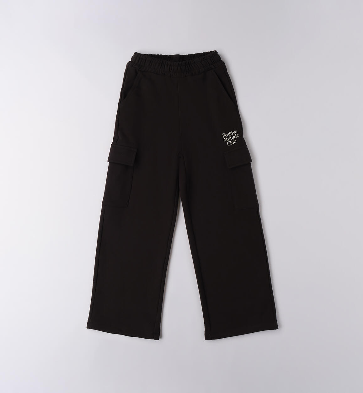 Pantaloni tuta ragazza NERO iDO
