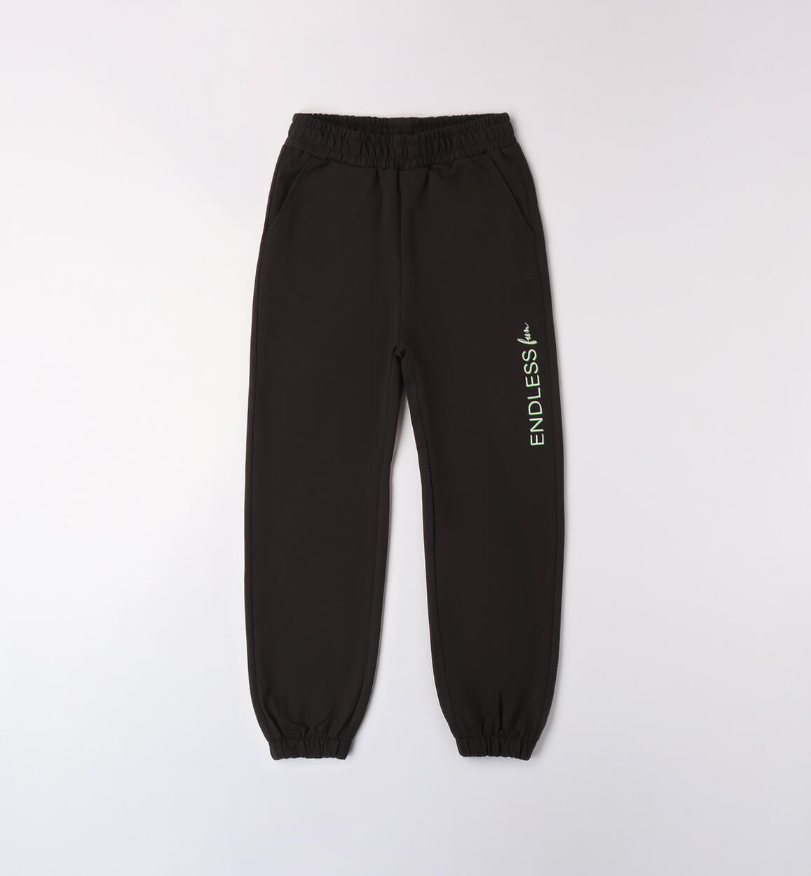 Pantaloni tuta ragazza NERO iDO