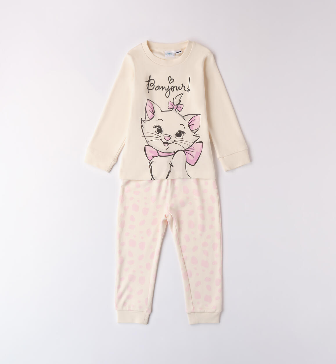 Pigiama Aristogatti bambina BIANCO iDO