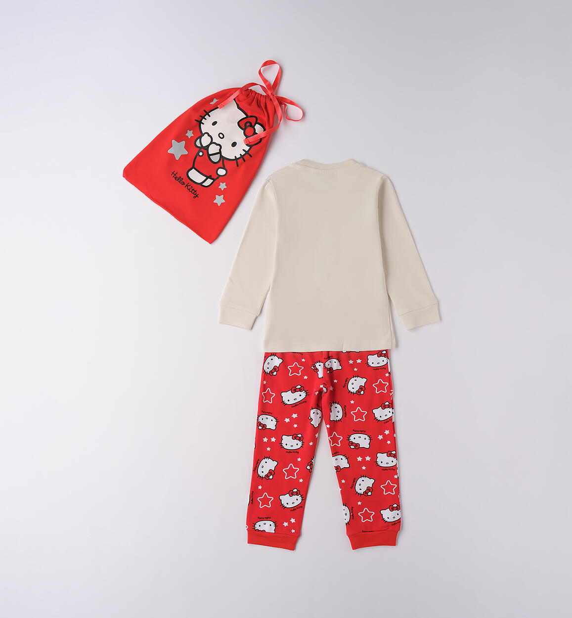 Pigiama per bambina ROSSO-MULTICOLOR-6BUV - 1044F30900