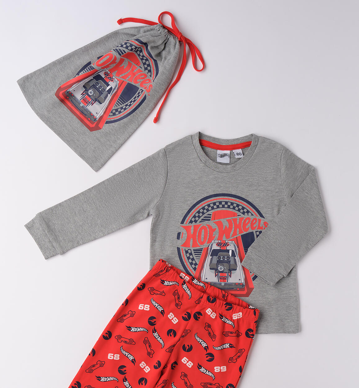Pigiama per bambino ROSSO-MULTICOLOR-6BUW - 1024F38900