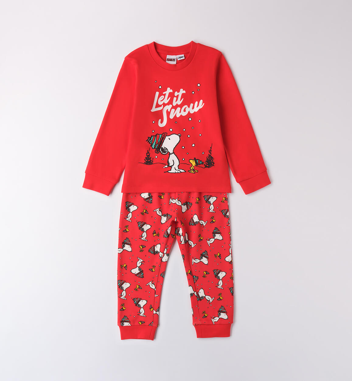 Pigiama Snoopy bambino ROSSO iDO