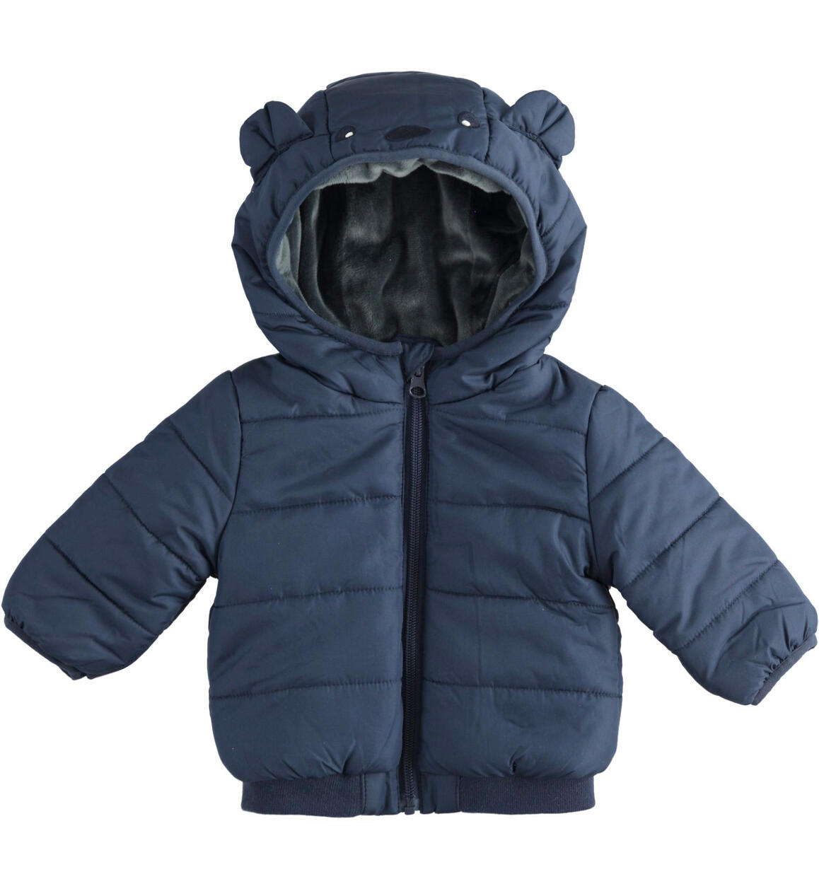 200 grams down jacket for boy from 1 to 24 months iDO BLUE iDO