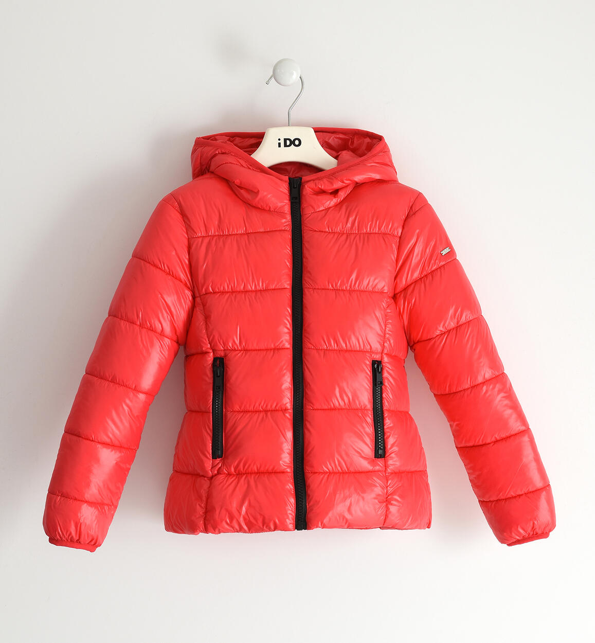 Girl¿s 200 grams down jacket  from 8 to 16 years by iDO RED iDO