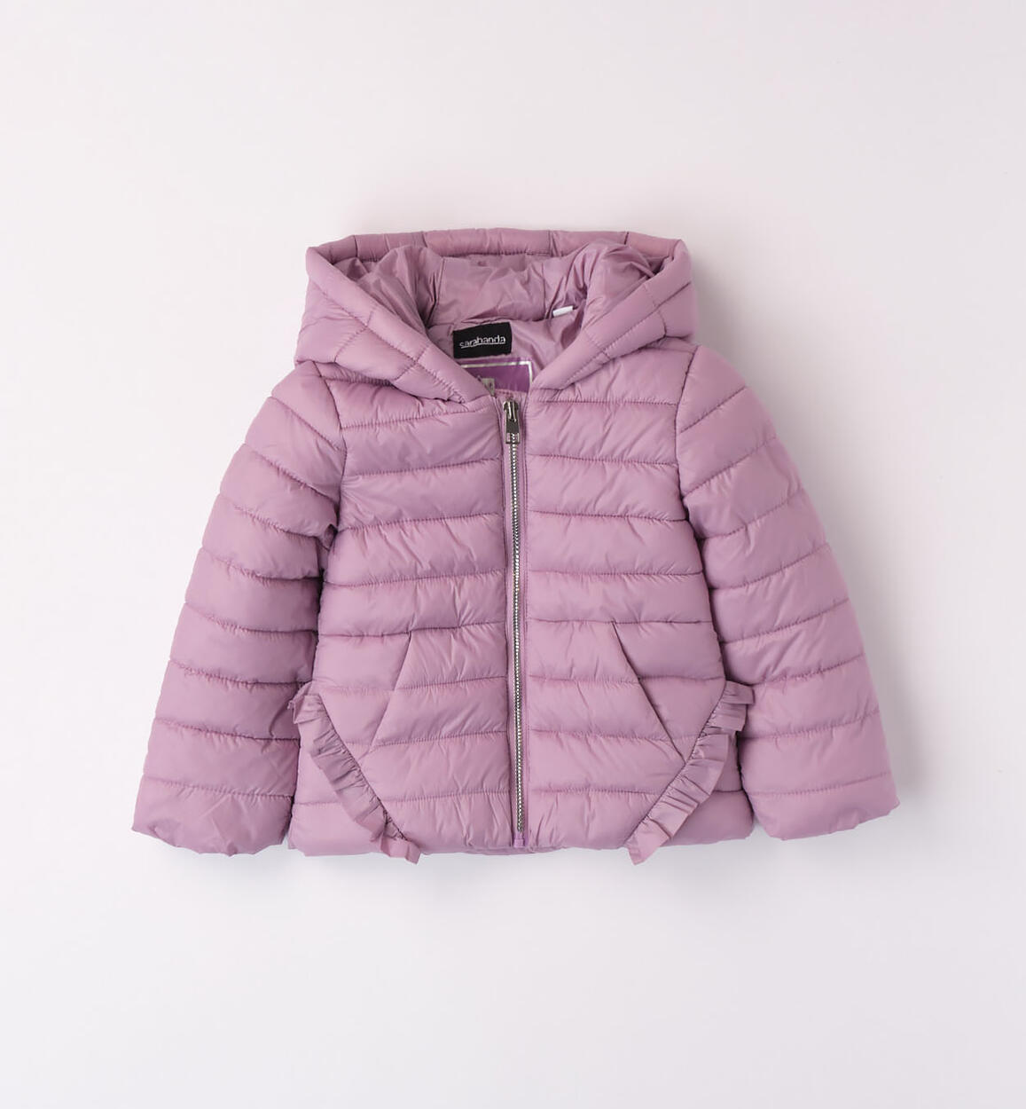 Sarabanda 100-gram down jacket for girls from 9 months to 8 years VIOLET Sarabanda