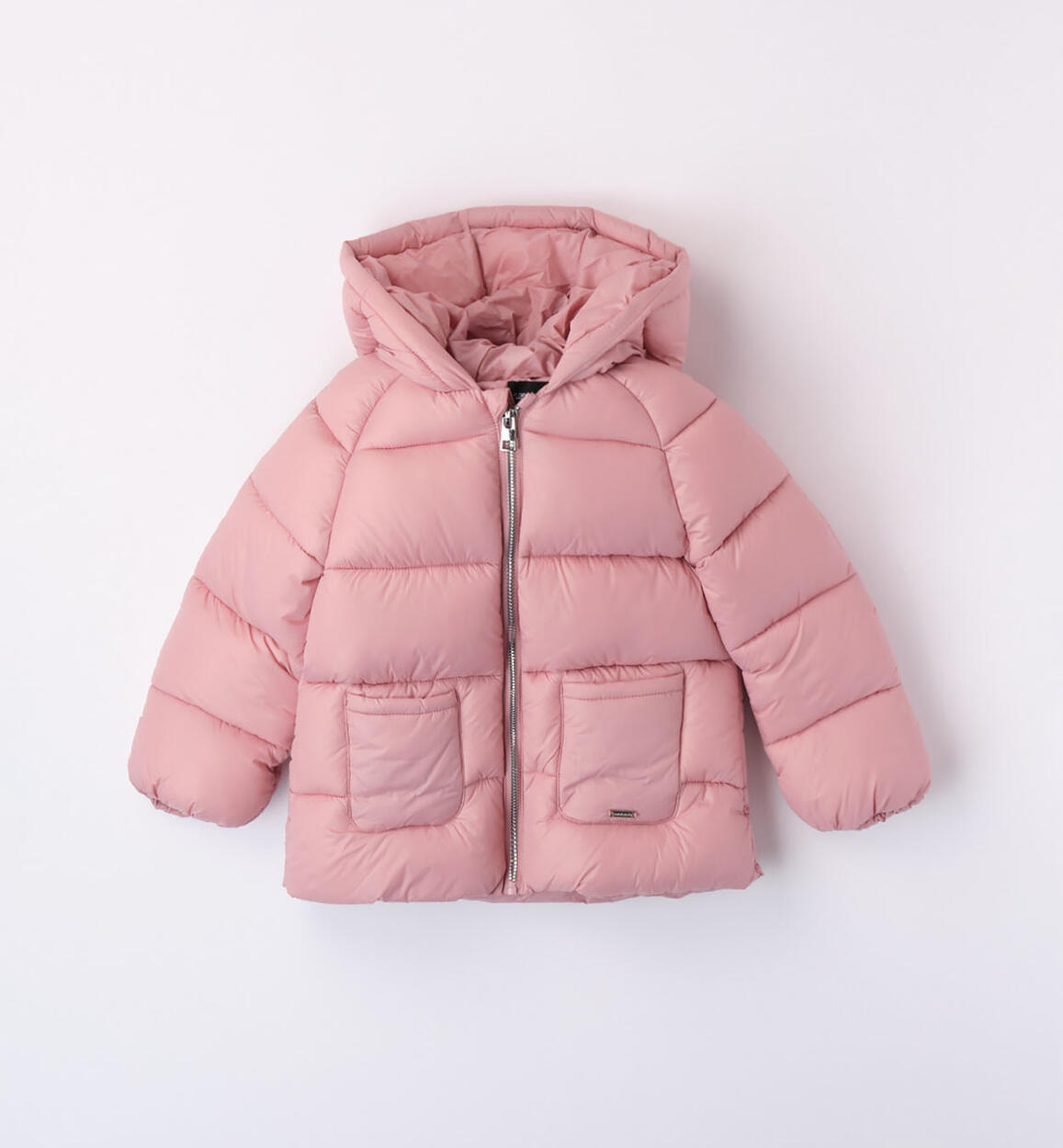 Sarabanda down jacket with pockets for girls from 9 months to 8 years PINK Sarabanda