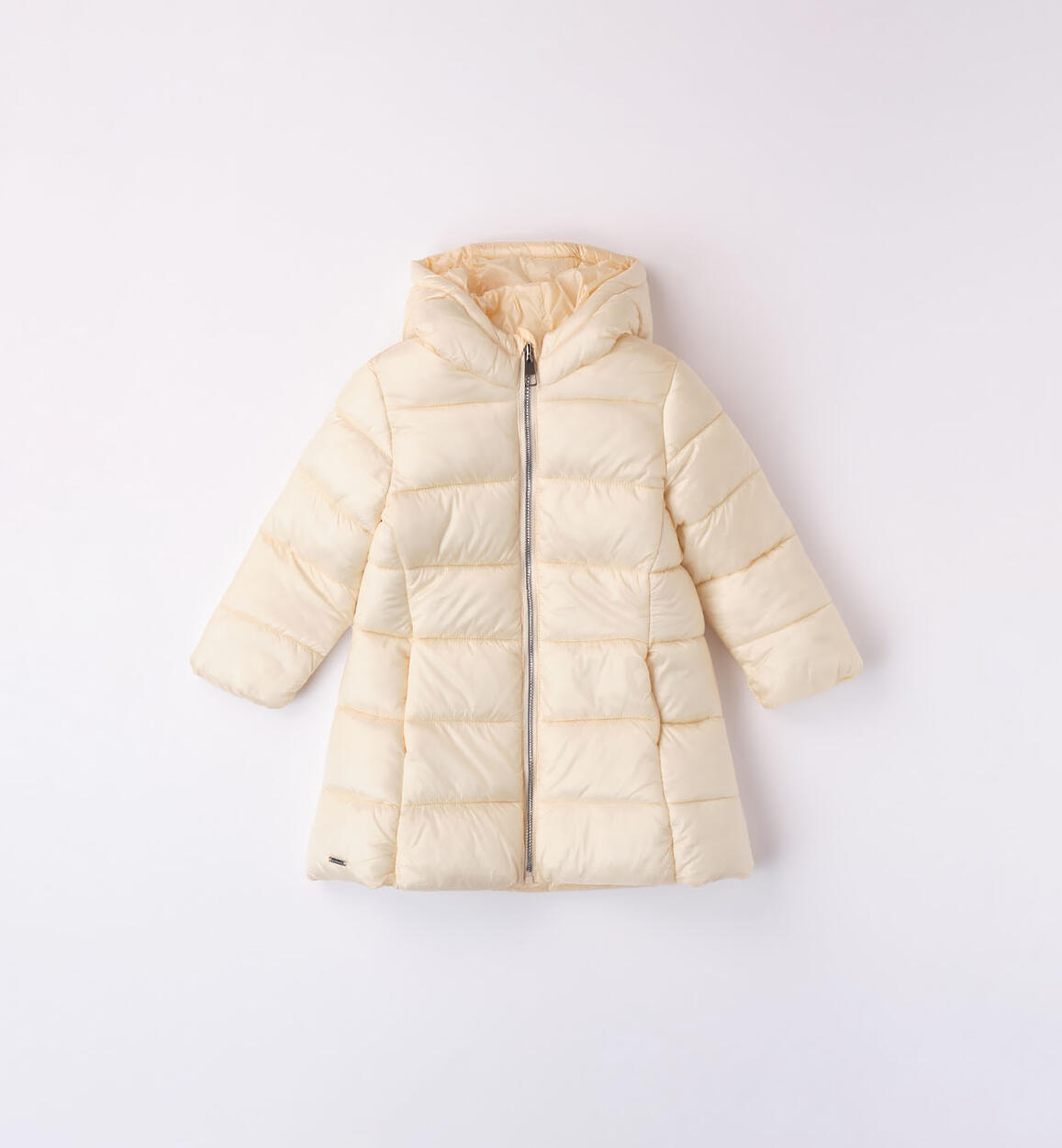 Down jacket for girls aged 9 months to 8 years BEIGE Sarabanda