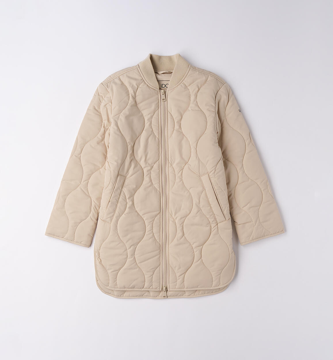 Piumino lungo per ragazza BEIGE iDO