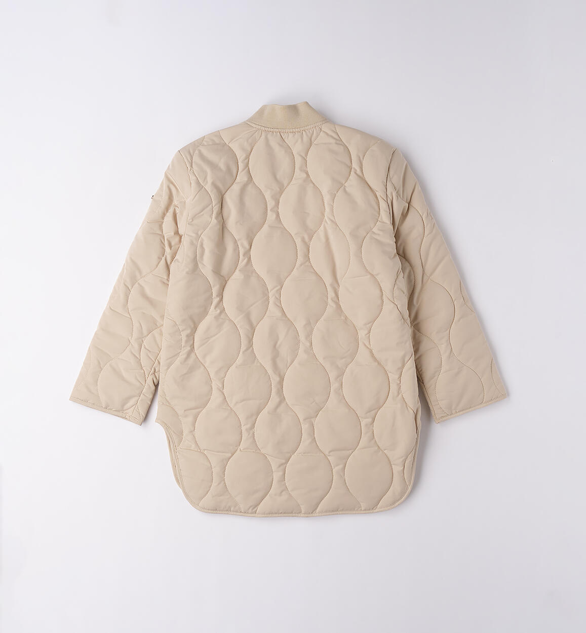 Piumino lungo per ragazza NATURAL BEIGE-0343 - 2784F55200