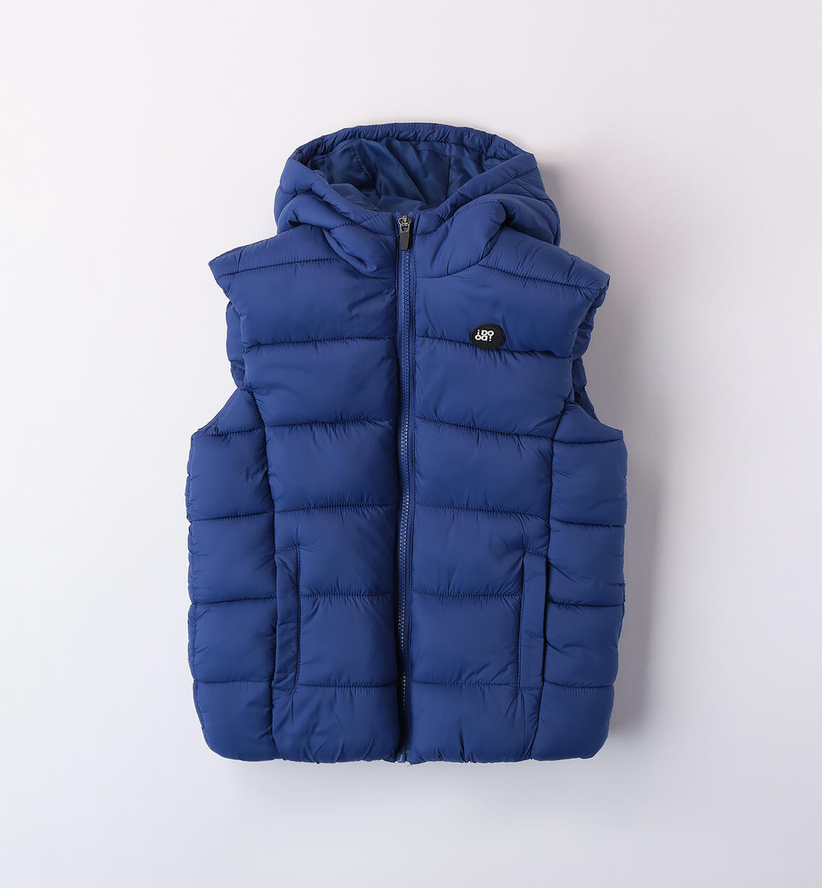 Piumino smanicato ragazzo BLU iDO