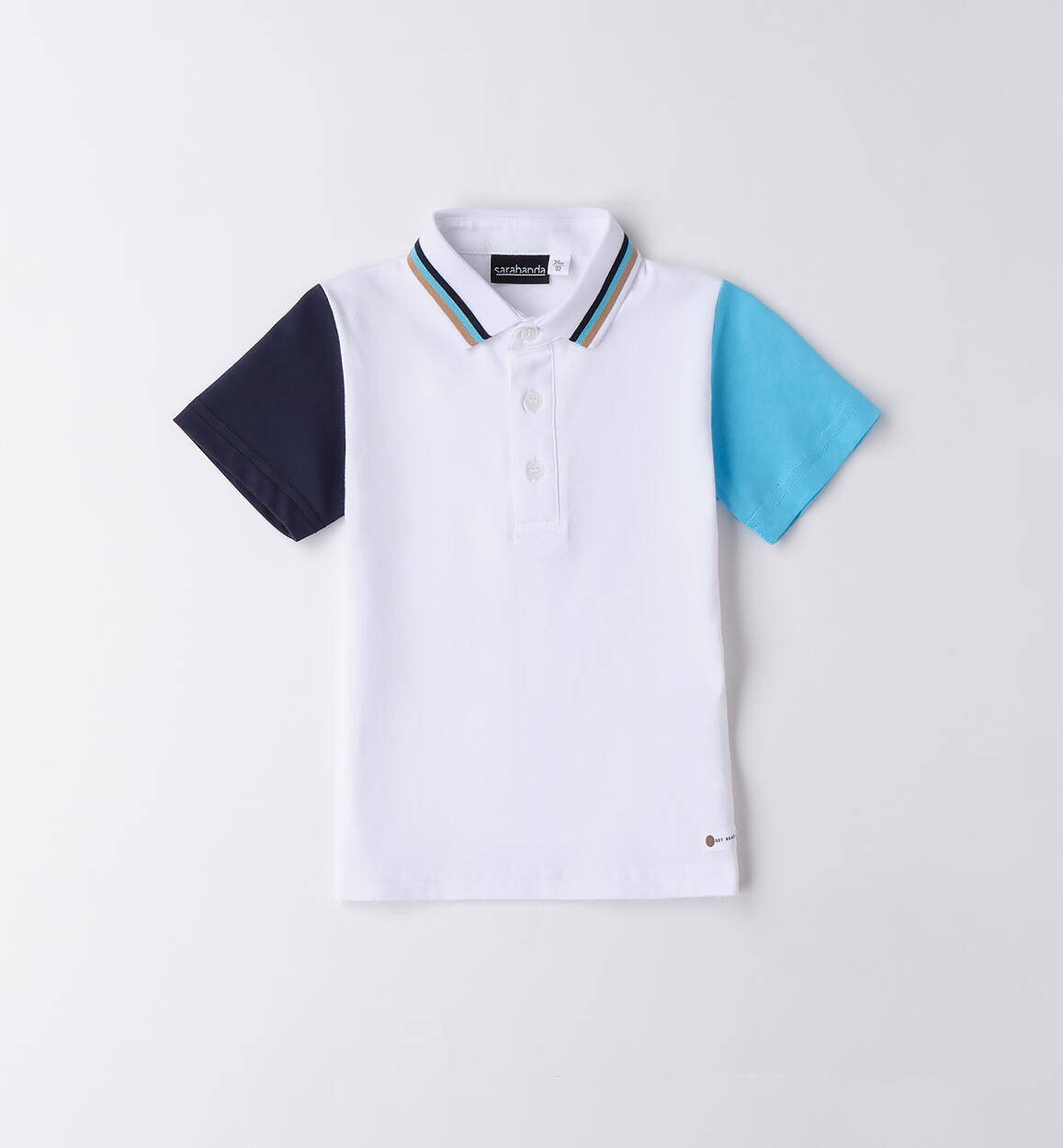 Polo da bambino BIANCO Sarabanda