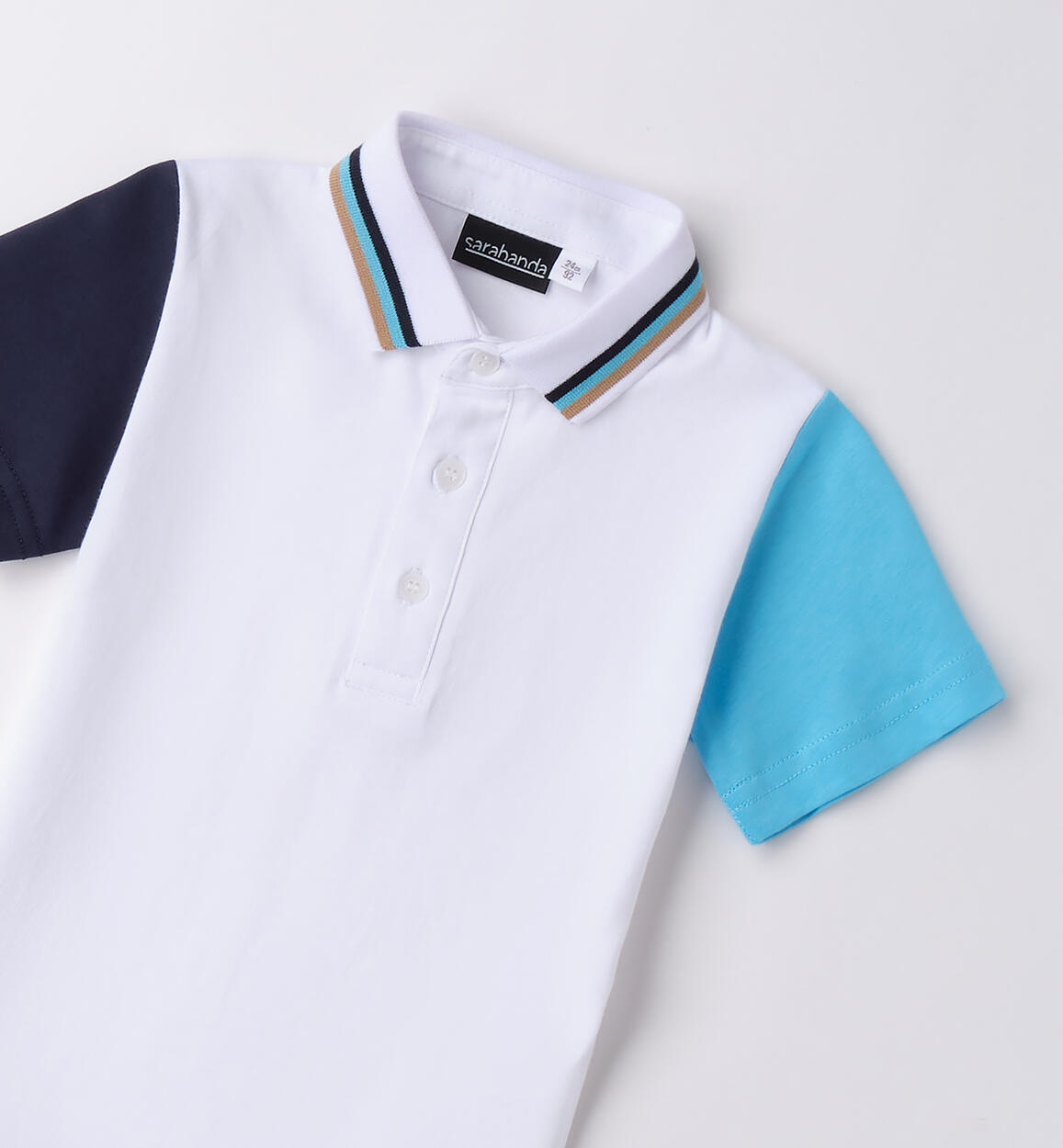 Polo da bambino BIANCO-0113 - 1210B13600