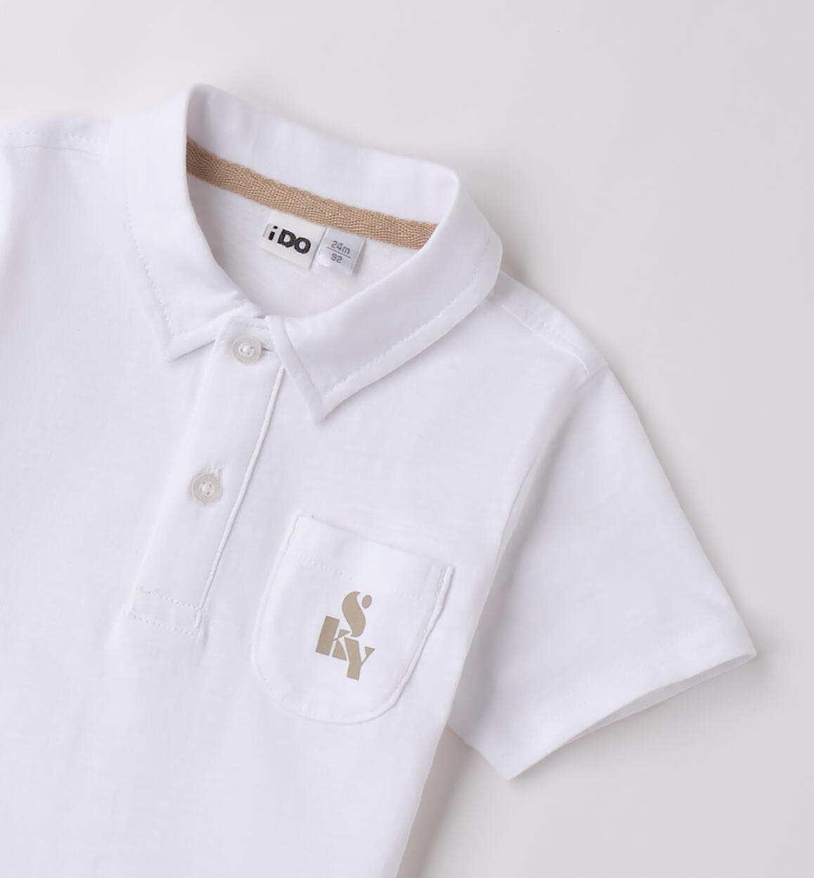Polo da bambino BIANCO-0113 - 1214B26900