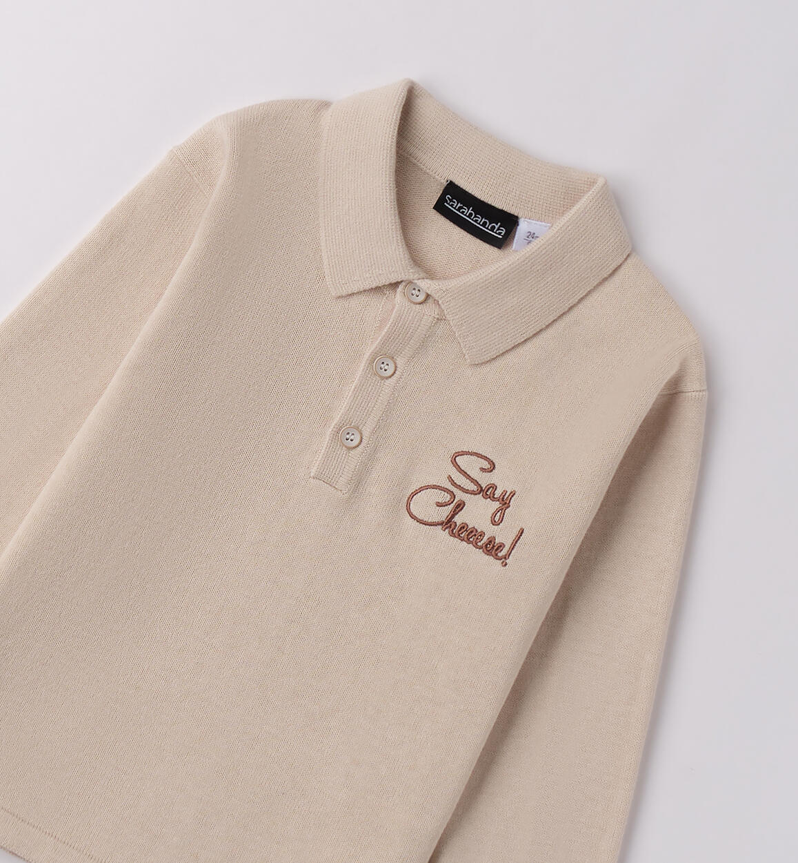 Polo da bambino ECRU'-0164 - 1060F10400