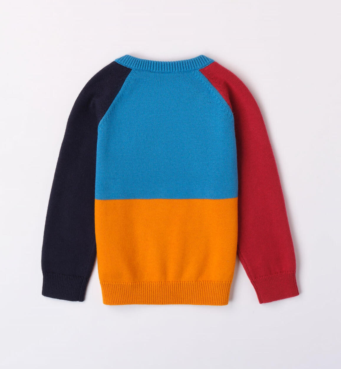 Pullover bambino multicolor TURCHESE-4027