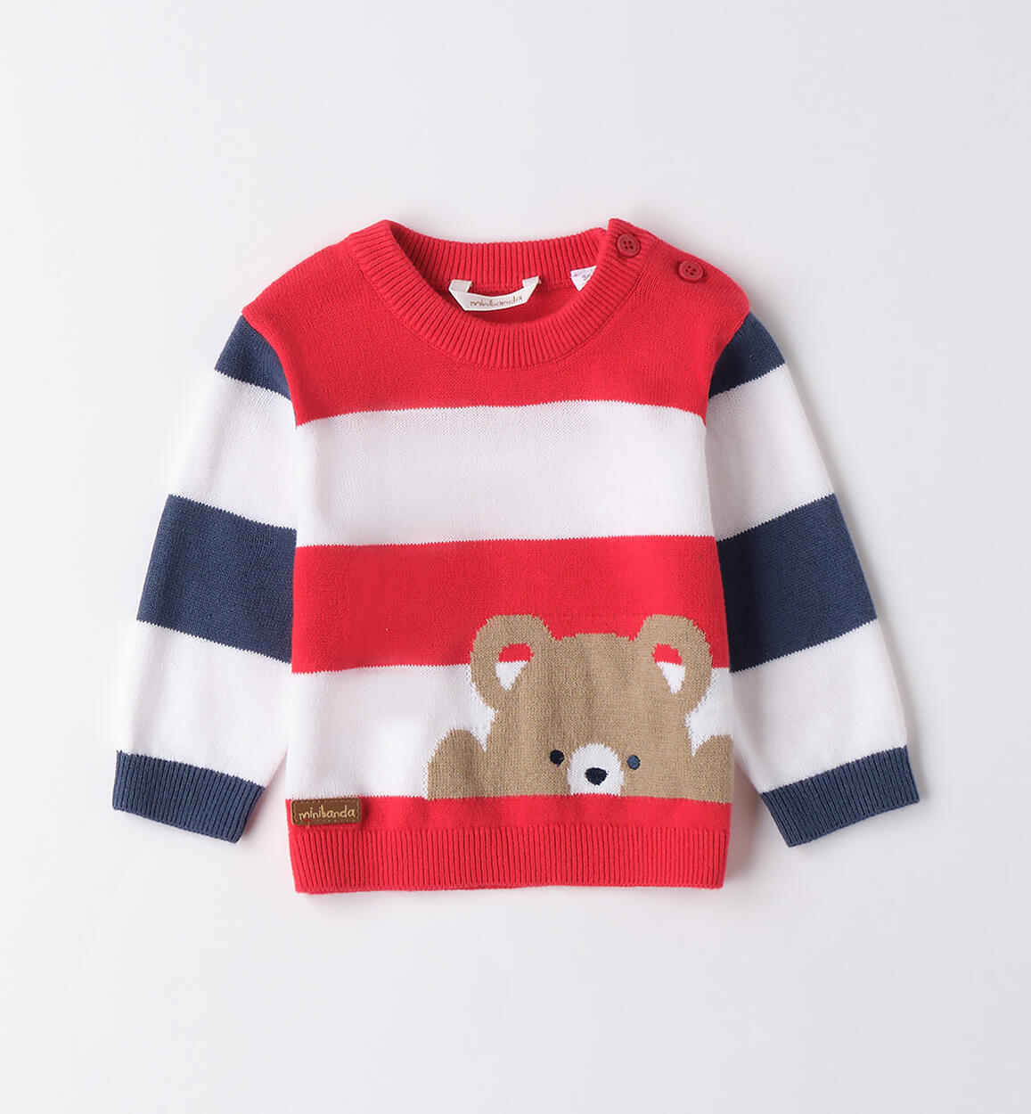 Pullover neonato Minibanda ROSSO-2251 - 0063B64500