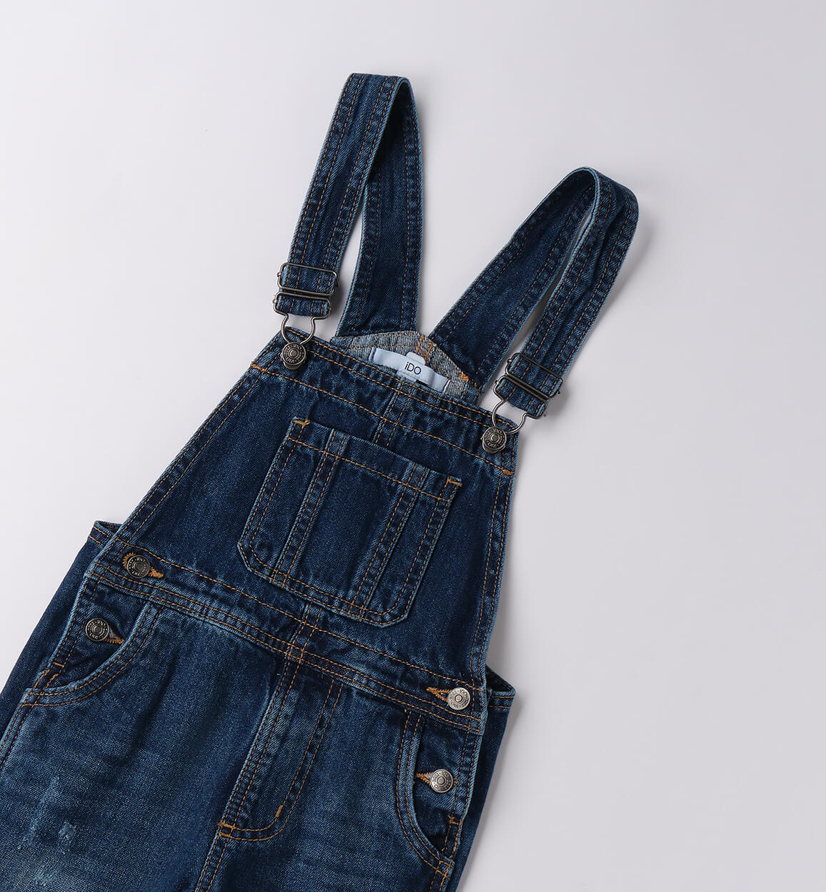 Salopette bambino STONE WASHED MEDIUM BLUE -7044 - 1224F67900