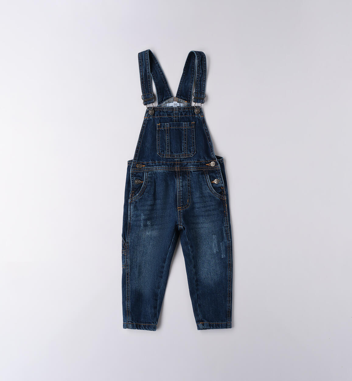 Salopette bambino STONE WASHED MEDIUM BLUE -7044 - 1224F67900