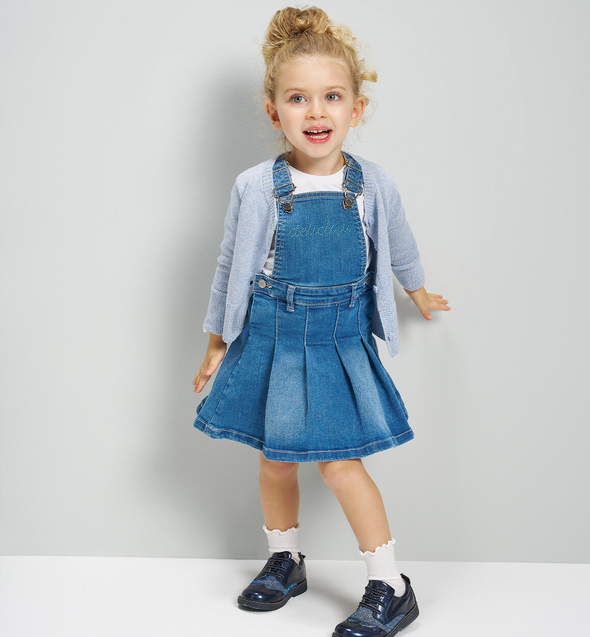 Salopette da bambina BLU Sarabanda