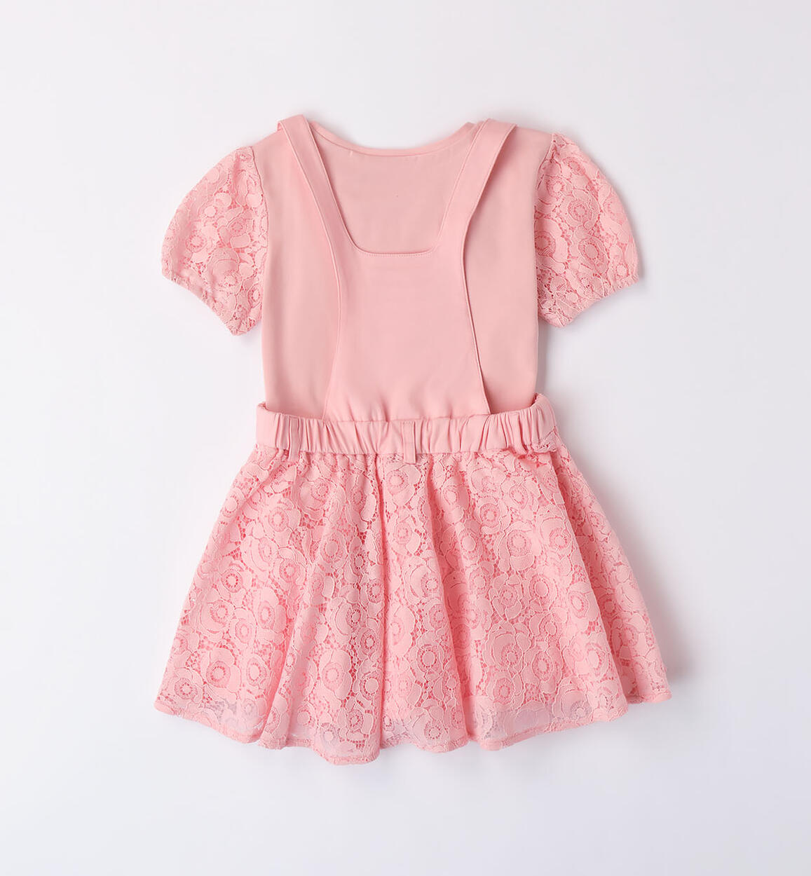 Salopette e t-shirt bambina  PINK DOLPHINS-2775 - 1860824400