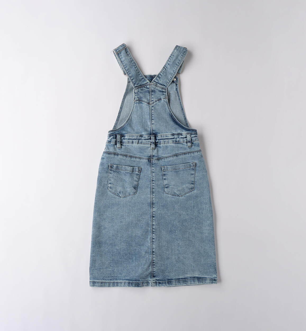 Salopette gonna bambina LAVATO CHIARISSIMO-7300 - 2624B72100