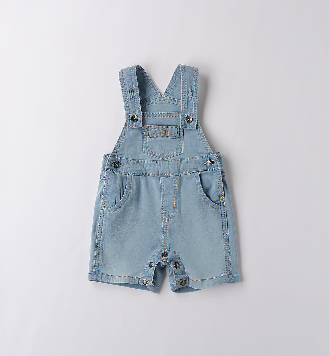 Salopette jeans neonato BLU iDO