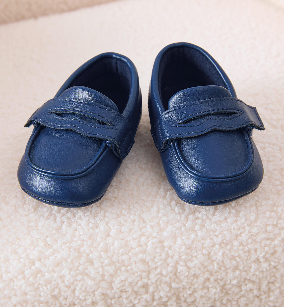 Scarpine eleganti neonato BLU iDO