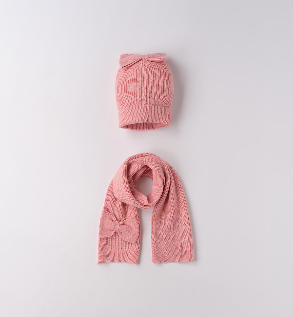 Sciarpa e cappello bambina ROSA Sarabanda
