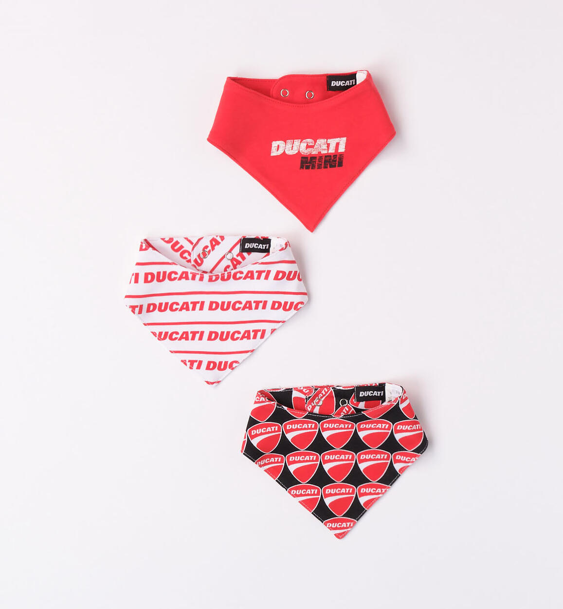 Set bavagli Ducati per neonato ROSSO DUCATI