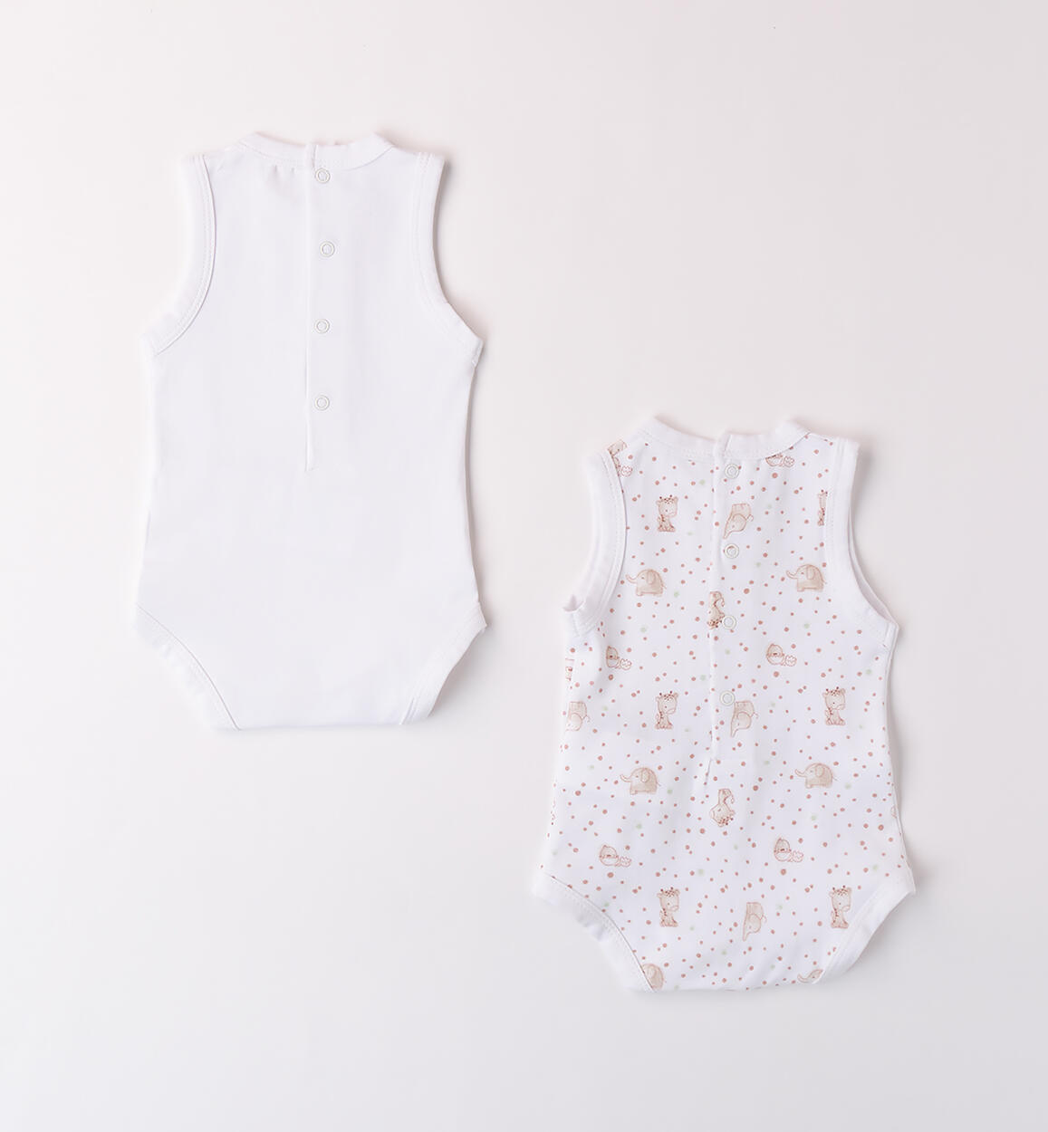 Set Body neonato BIANCO-0113 - 0033B30900