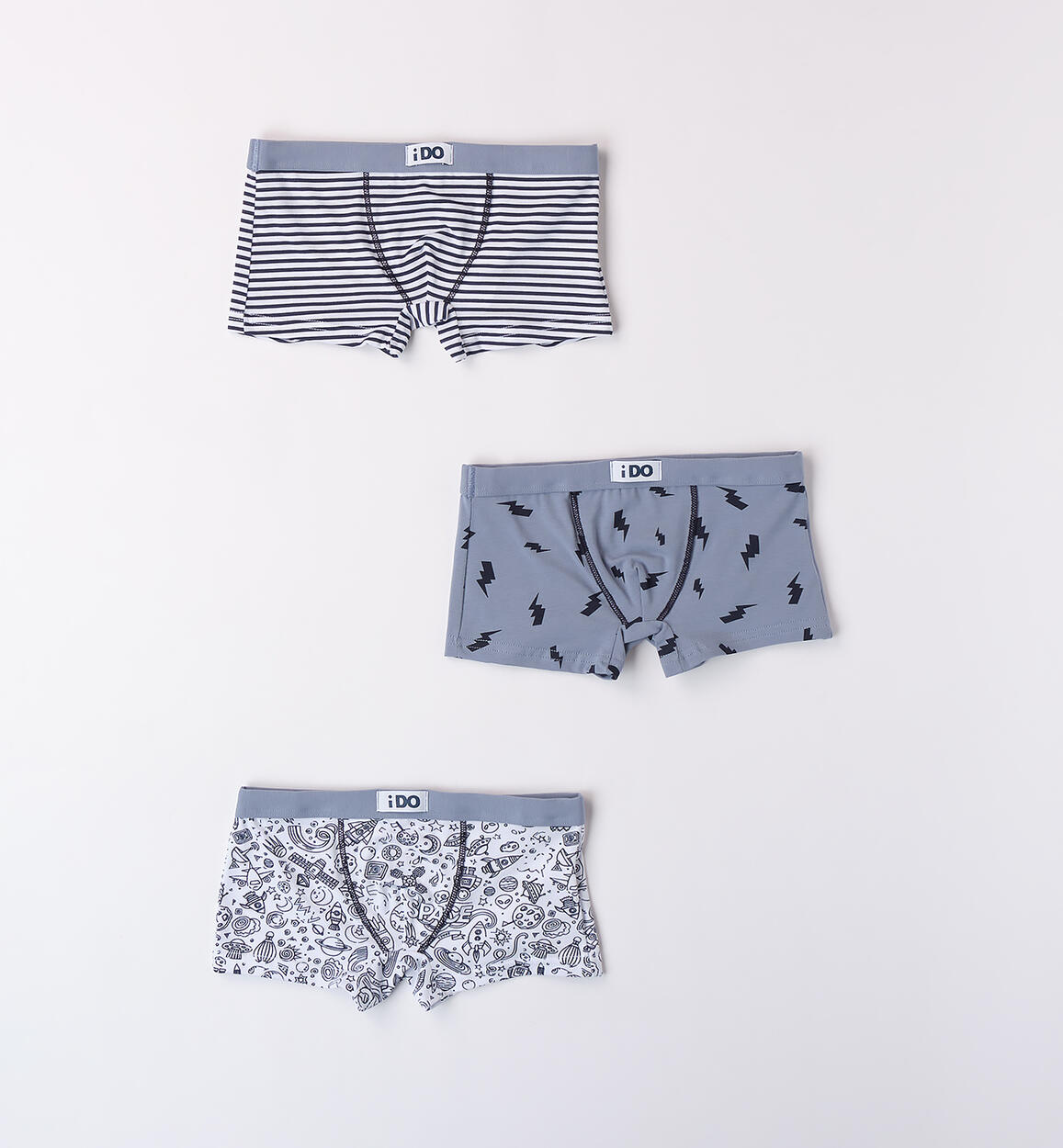 Set boxer bambino BLU iDO