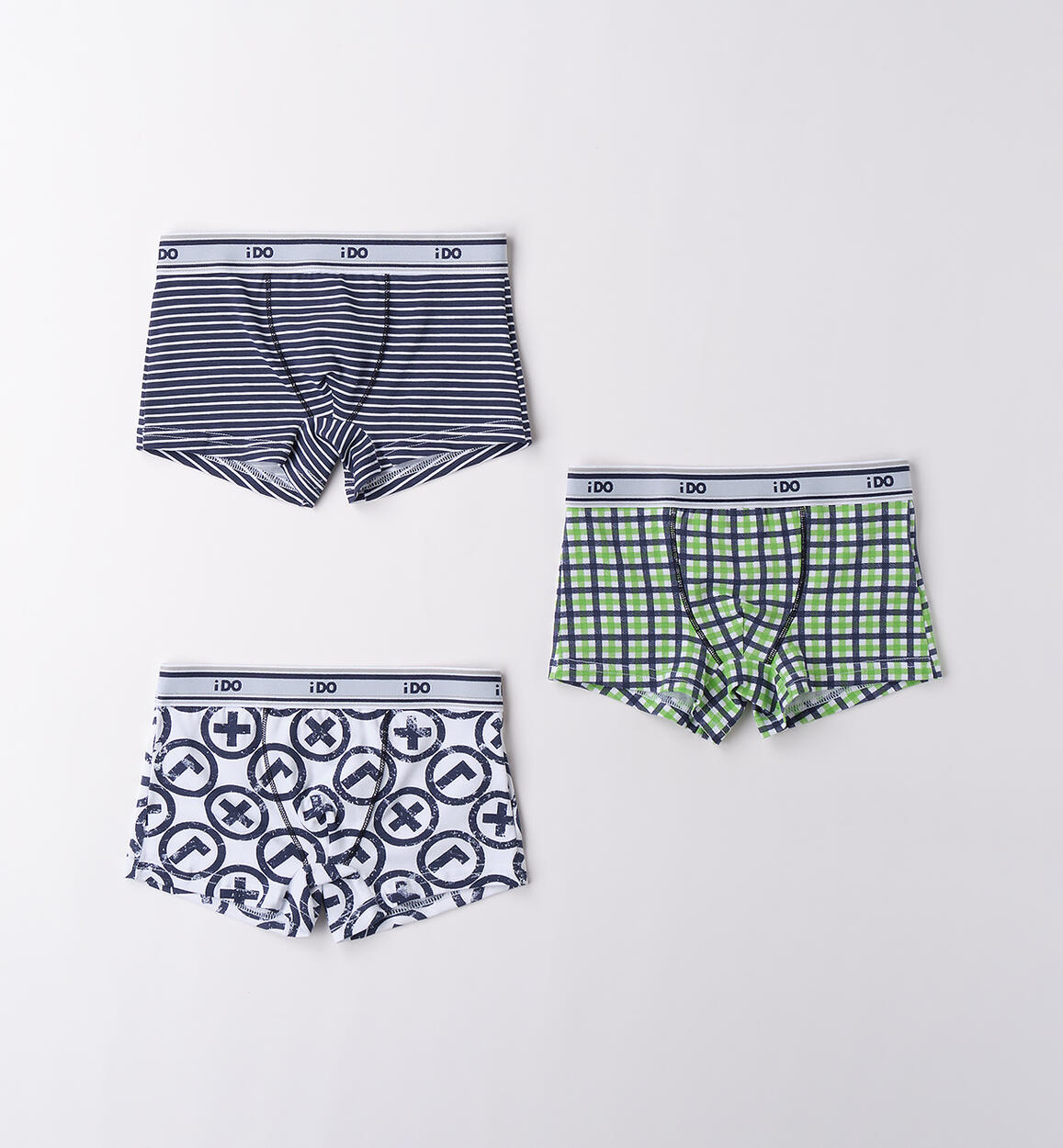Set Boxer bambino BLU iDO