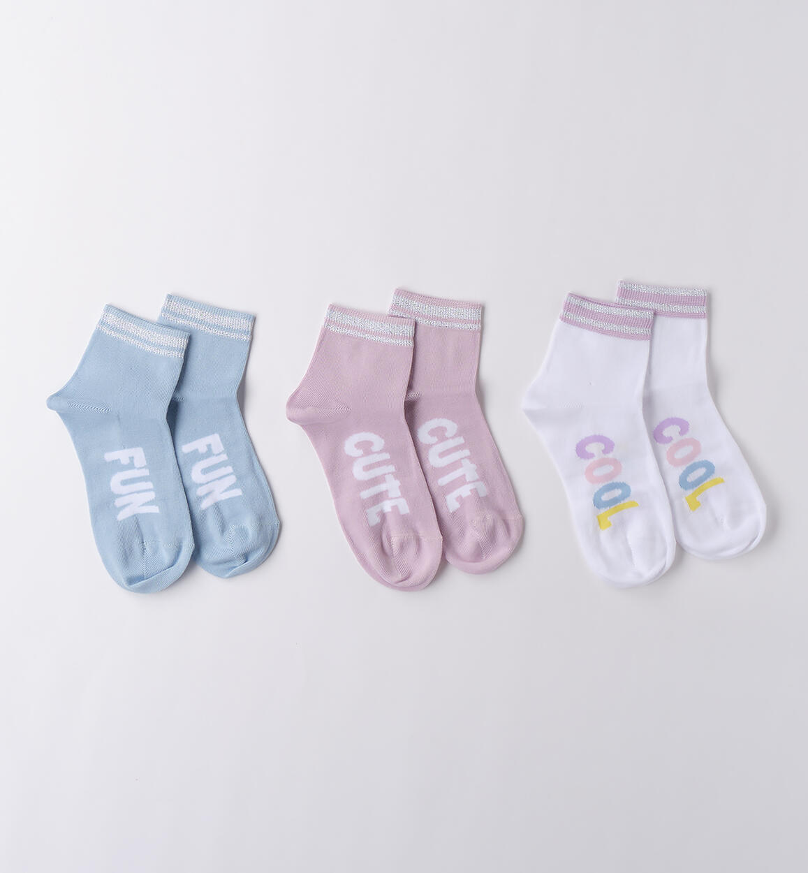 Set calze bambina iDO VIOLA iDO