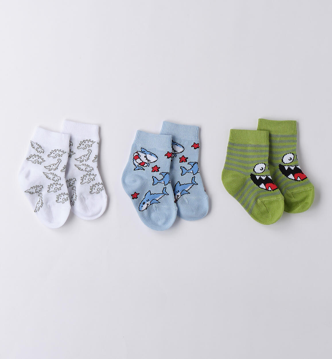 Set calze neonato iDOMini BLU iDO