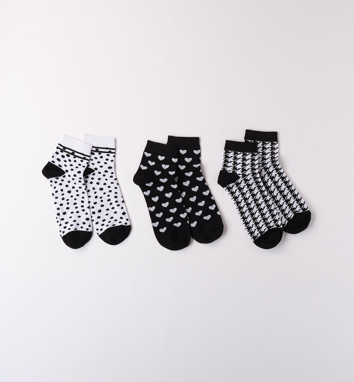 Set Calzini ragazza BIANCO iDO