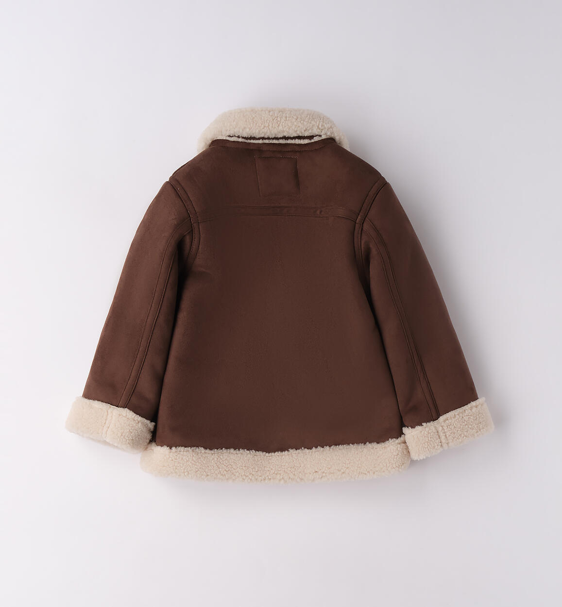 Shearling bambino MARRONE-0886 - 1244F20900