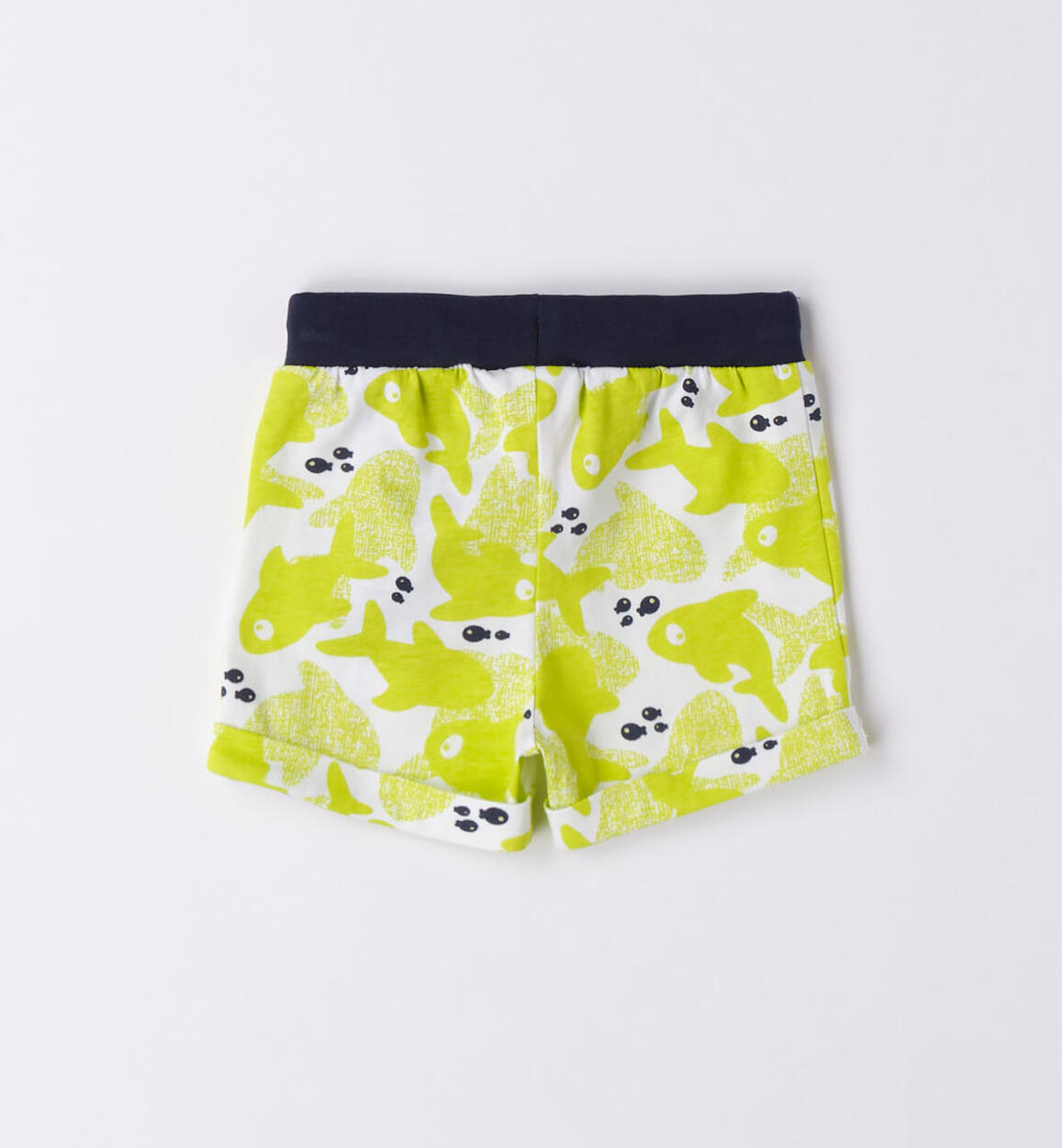 Short neonato squali BIANCO-VERDE-6WA1 - 0234661200