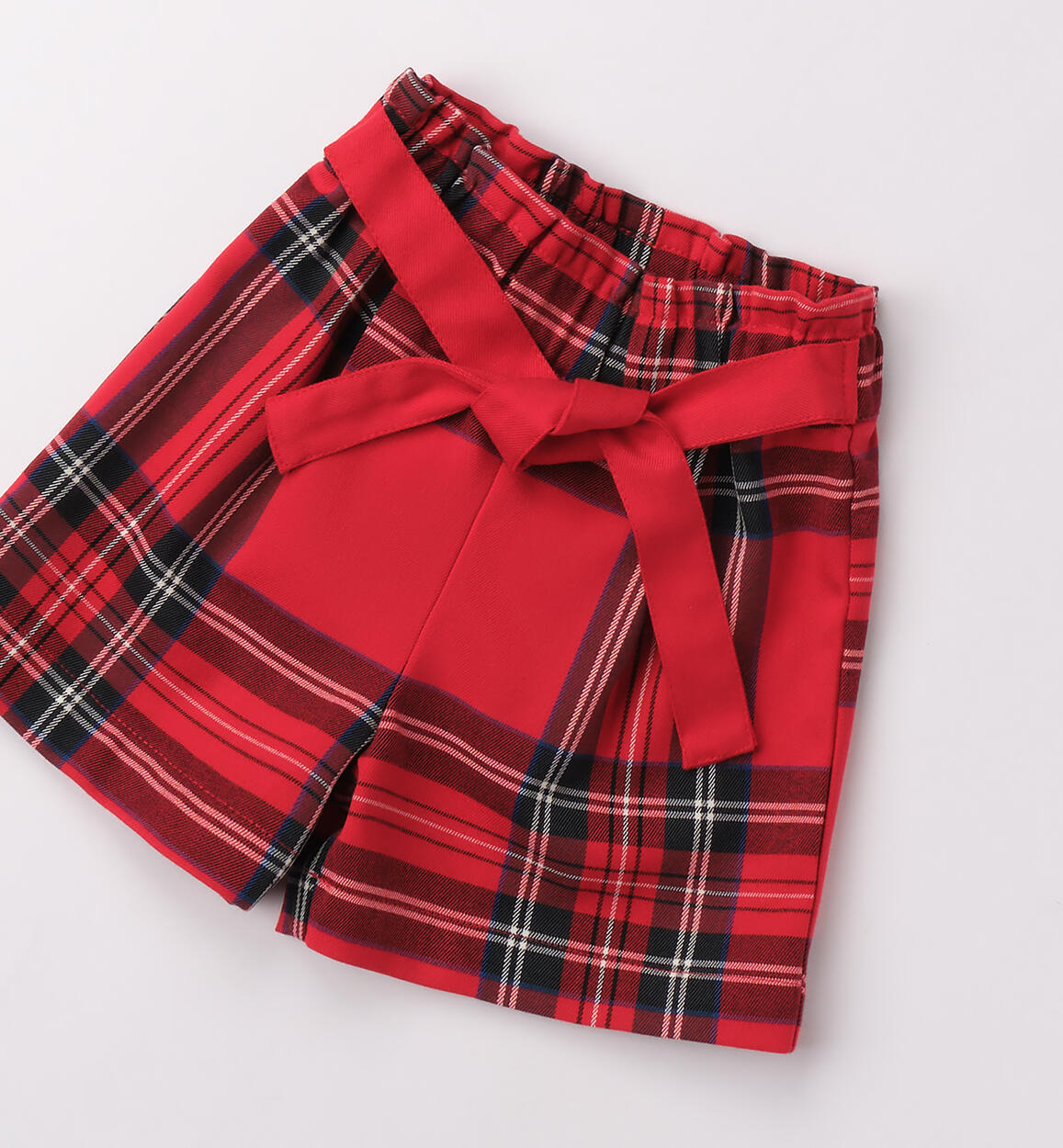 Shorts bambina Natale ROSSO-2253 - 1594F74100