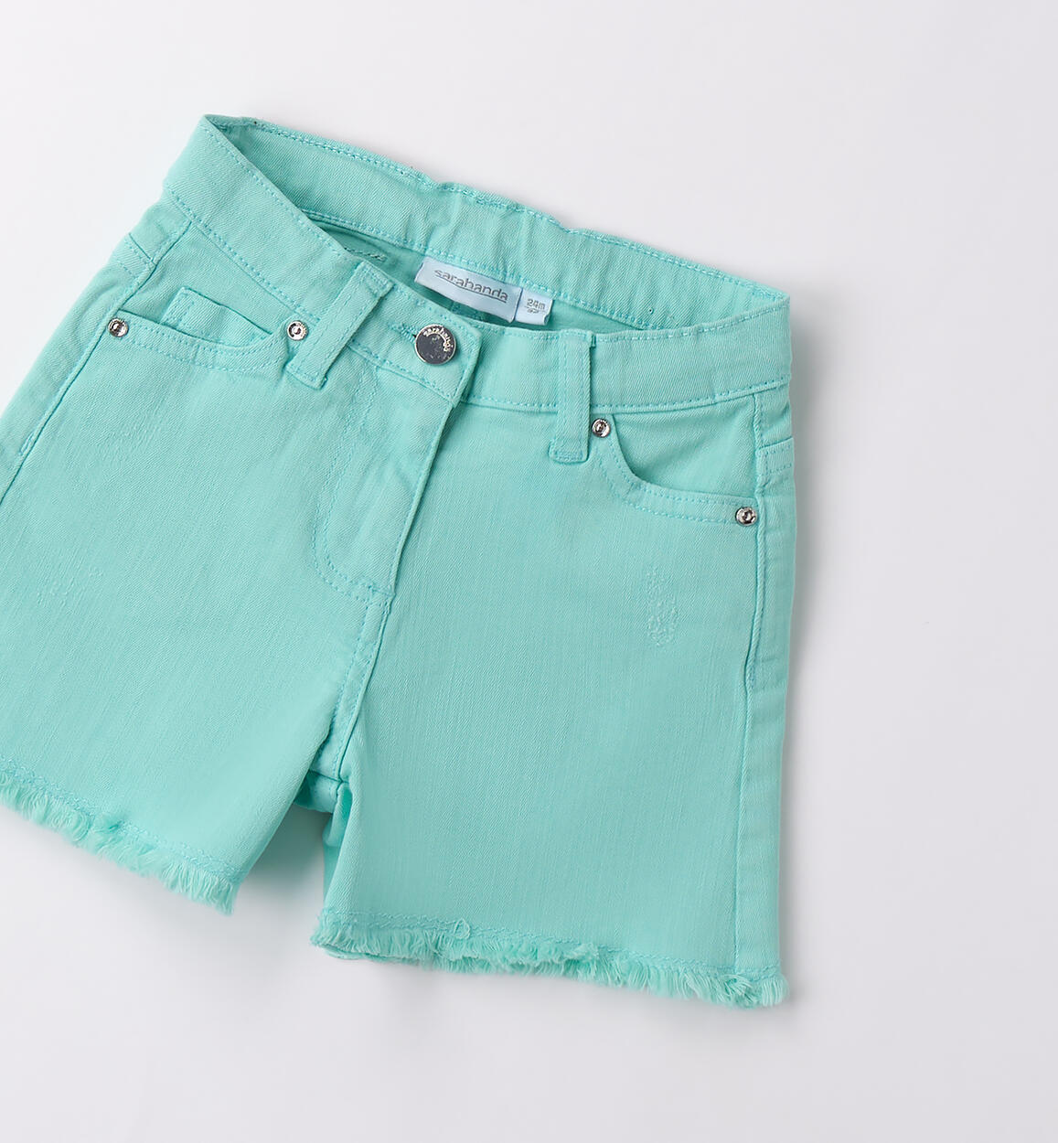 Shorts bambina Sarabanda VERDE MENTA-4431 - 1590B22200