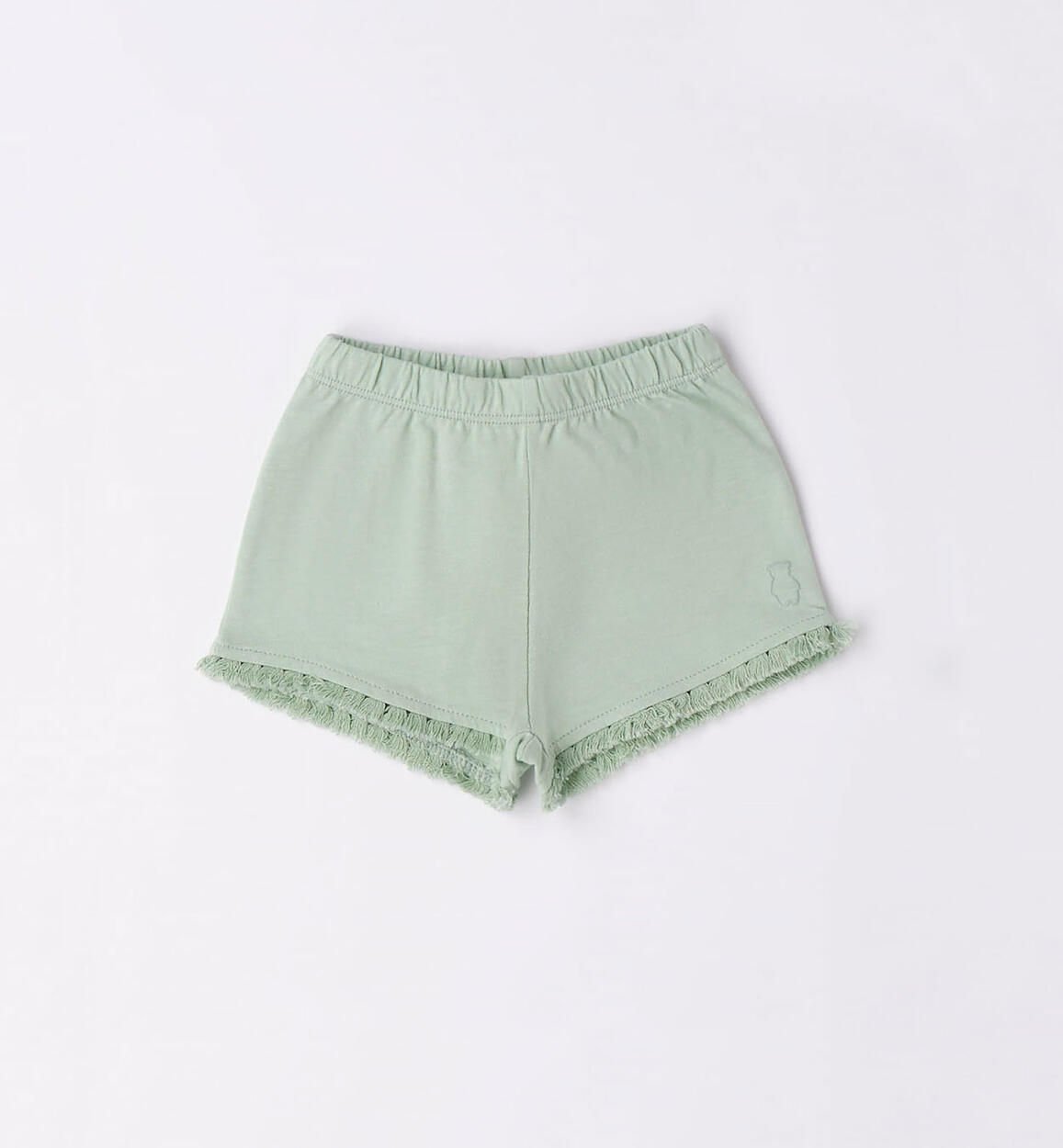 Shorts bimba 100% cotone VERDE Minibanda