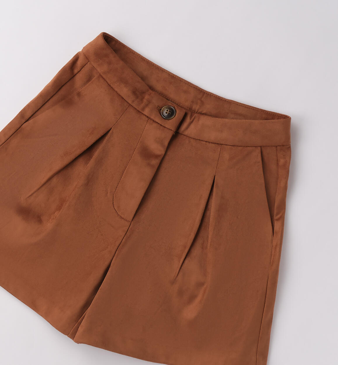 Shorts da ragazza Sarabanda MARRONE-1217 - 2570F55100